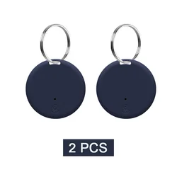 Wireless Smart Tracker Tag for Effortless Item Finding and Anti - Loss Protection (Dark Blue - 2pcs)