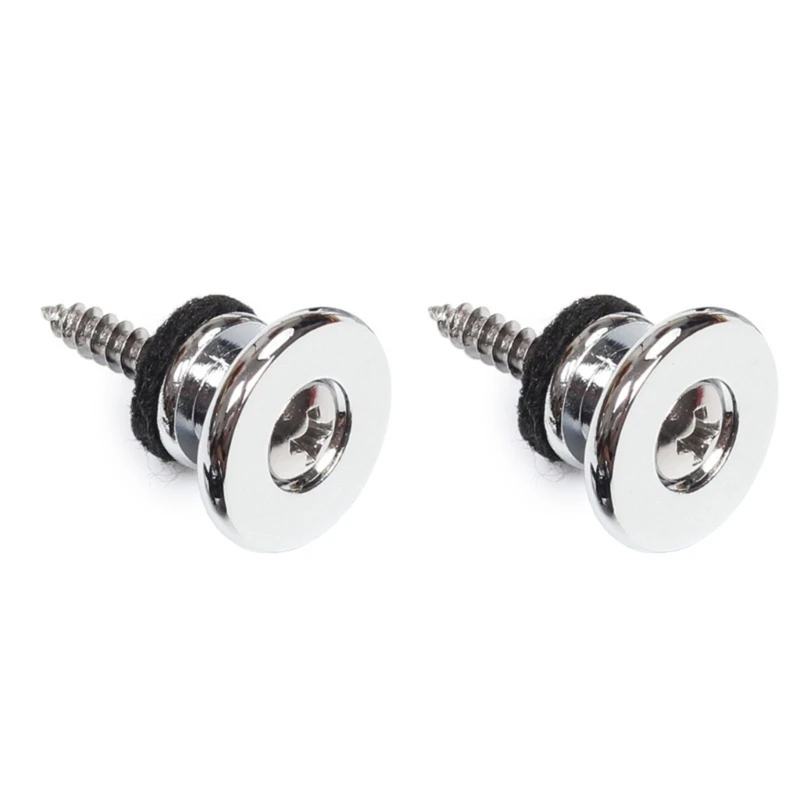 2pcs Gitarrengurt Security Locks Gurt den Gitarrenhardware -Gitarrengurt Gitarrenstifte für Elektrogitarren Bass
