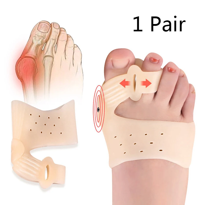 Silicone Bunion Corrector Toe Separator Valgo Alluce Valgo Corrector Per Toe Haluksy Finger Separator Bunions Toe Corrector