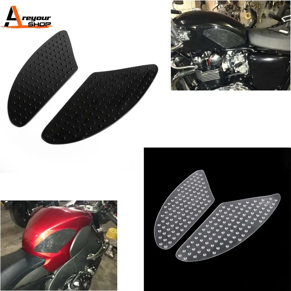 Tank Grip Traction Pad for Kawasaki Z1000 ZX6R Side Gas Knee Protection for Yamaha R1 R6 Honda CBR600RR CBR1000RR motorcycle accessories tank grip traction pad