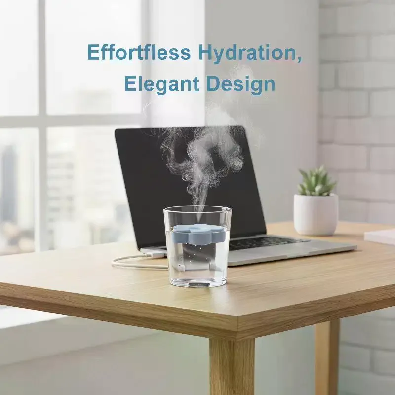 Compact Silent Aromatherapy Diffuser with Dual Mist Settings