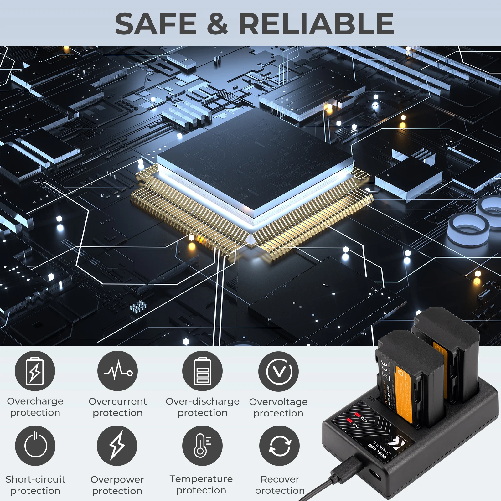 NP-FZ100 Camera Battery Charger For Sony A9 A7M4 A7R5 A7C ZVE1 A6700 A7III A7 III FX30 battery charger,battery charger adapter,charger adapter
