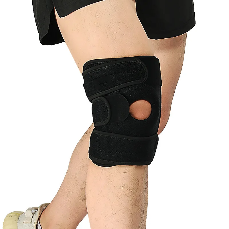 1PCS Adjustable Knee Braces with Side Stabilizers Patella Pads Anti Slip Knee Support for Joint Recovery Injury Prevention