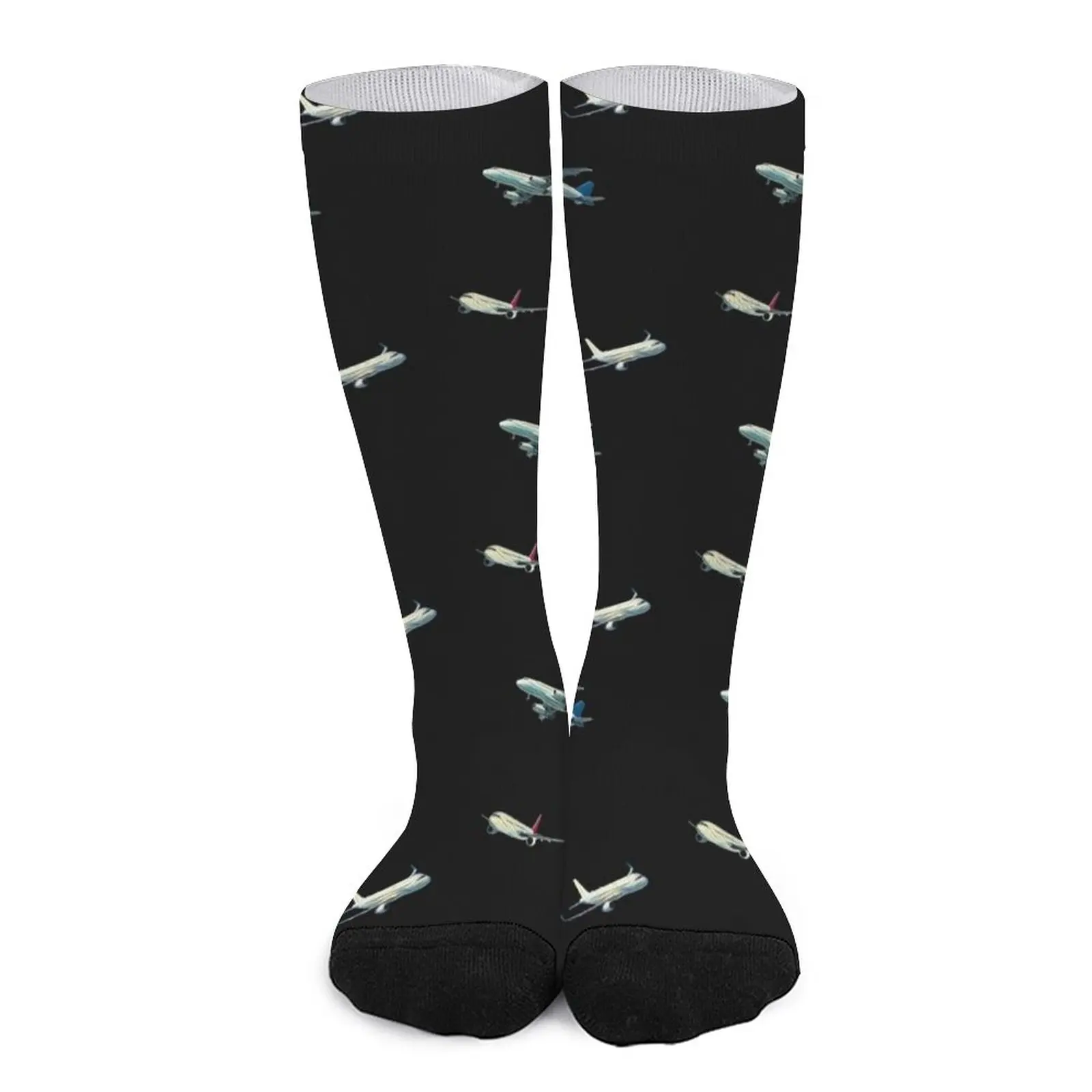 Airplane Pattern Socks Socks female socks Men's