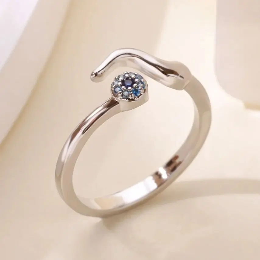 Zircon Waves Rings For Women