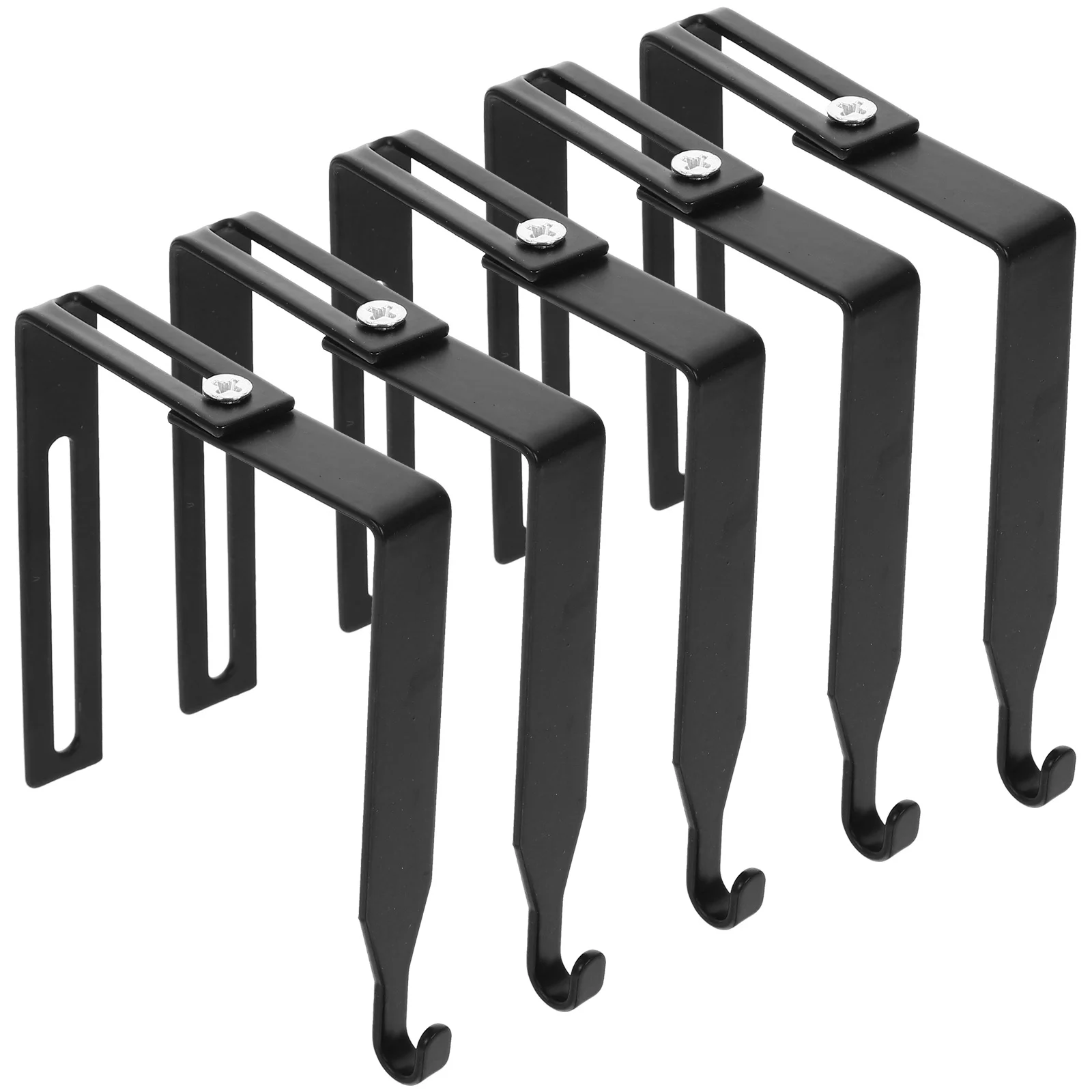 

Iron Hooks Adjustable Cubicle Hooks Partition Hangers Clothes Hanger Towel Bag Coat Hook