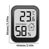 Household temperature and humidity meter -20~60 ℃ indoor thermometer 10~99% RH high-definition large screen electronic thermomet 4