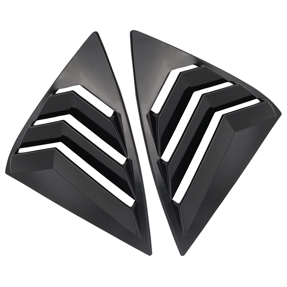 

1 Pair Auto Air Vent Louver Scoop Shades Compatible