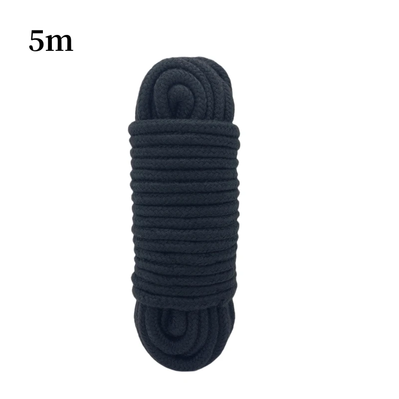 5m~20m Soft Cotton Knitted Slave Bondage Rope for Couple BDSM Restraint Adult Play Bondage Rope Role Play Sex Toy Kits