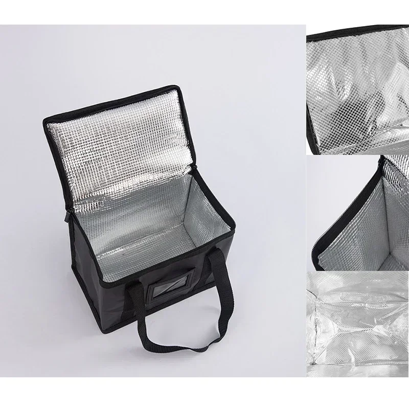 70L Insulated Thermal Cooler Bag Cool Lunch Foods Drink Storage Boxes Large Chilled Bags Zip Picnic Camping Tin Foil Food Bags lunch cooler bag,cooler bag,lunch bag,insulated foil bag