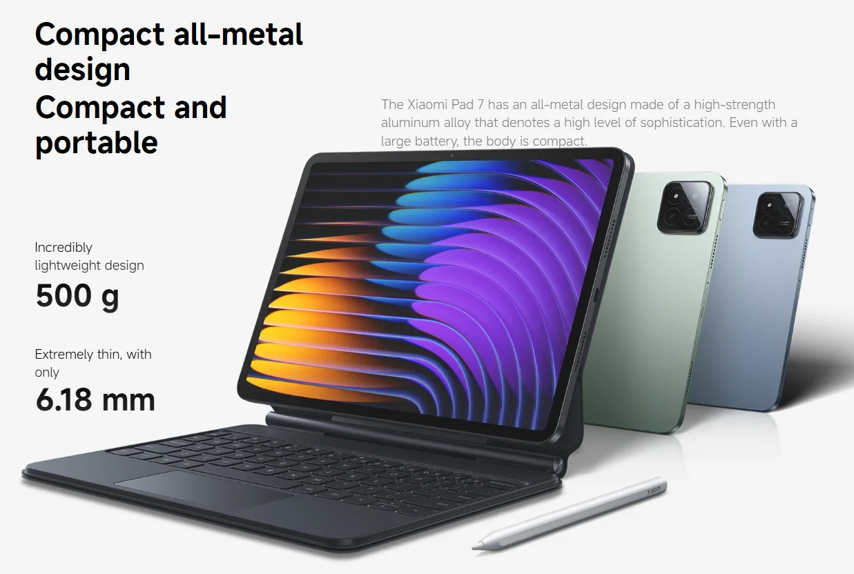 Xiaomi Pad 7 Global Version 11.2 ''Xiaomi HyperAI 144Hz 3.2K