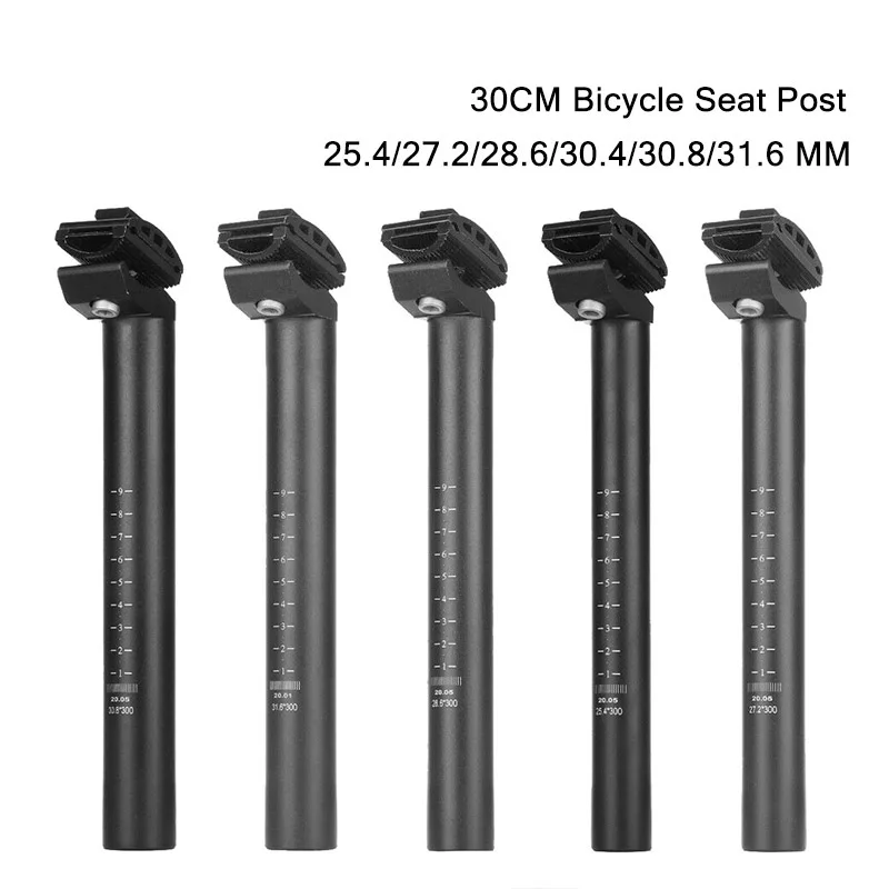 Road Bike Seat Post Bicycle Seatpost 25.4/27.2/28.6/30.4/30.8/31.6