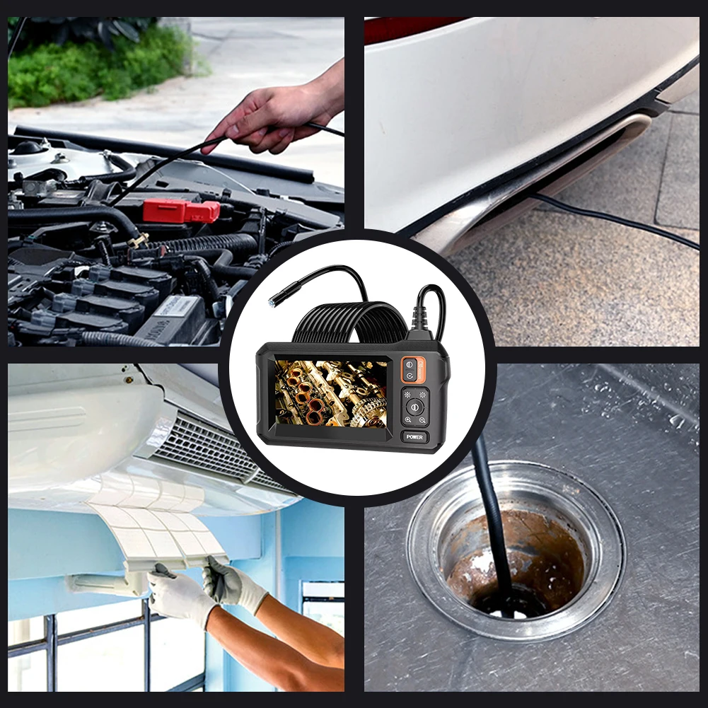 1080P HD 산업용 내시경 카메라 USB 충전식 단일 렌즈 검사 내시경 카메라 자동차 파이프용 자동차 검사 카메라