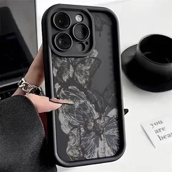 INS Retro Butterfly Case - Stylish Protective Cover for Xiaomi Redmi and Mi Series (1)
