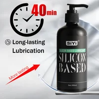 120 ml/300 ml Gleitmittel auf Silikonbasis mit Presspumpe, langlebiges, fadenförmiges Analgleitmittel, geeignet für den Badezimmer- und Unterwassereinsatz 2