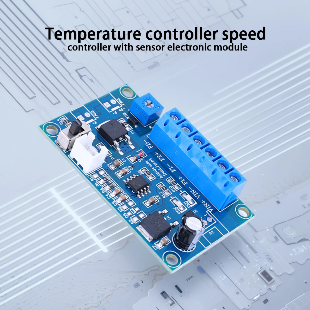 DONGKER Regolatore Velocità Ventola,DC 12 V 4 Pin Controller Velocità