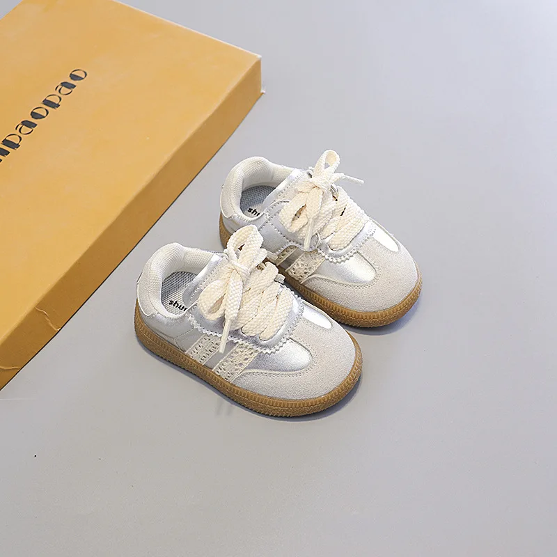 Kids Shoes Toddler Sneakers Children Skateboarding Shoe Designer Grey Color Infant Boys Girls Baby Trainers 3