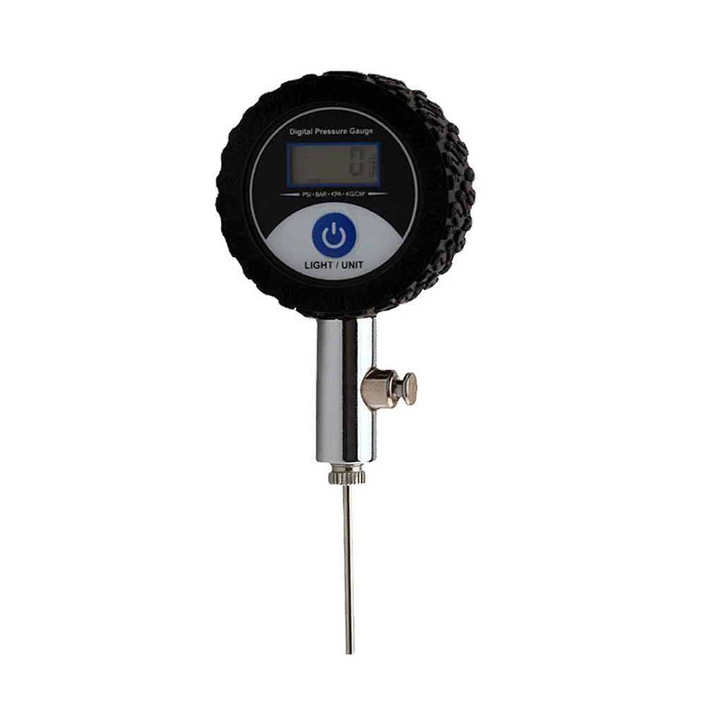 Digital Ball Barometers LED Display Ball Pressure Gauge Pressure Tester with Protective Cover for Volleyball Football Basketball