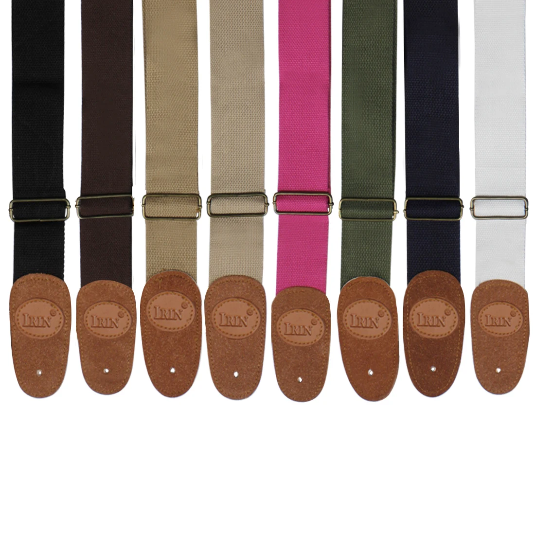 Adjustable Multi-Color Pure Cotton Guitar Strap