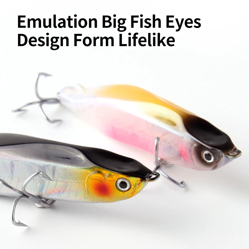 Kawa 1pc Fishing Lure Sinking Pencil Bait 8.5cm/9.5cm/13.4g/18.4g Minnow Metal Hook Swimbait Crankbaits Lifelike Fish Bass Pike