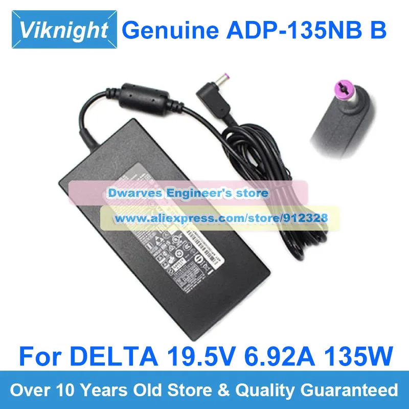 

Original ADP-135NB B DELTA AC Adapter 19.5V 6.92A PA-1131-26 For Acer Nitro 7 5 N20C2 N20CZ AN515-55 AN515-54 A715-75G N19C5