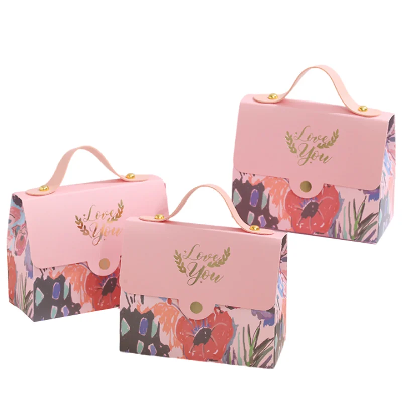 

Упаковка для конфет с цветочным узором, 25/50 шт.