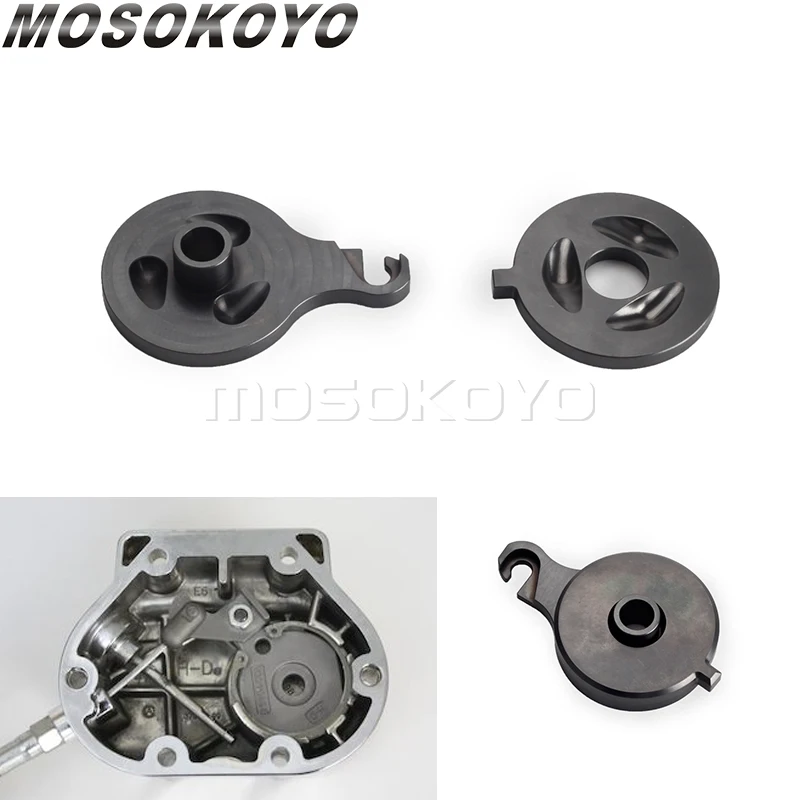 

Комплект сцепления для мотоцикла с сниженным усилием, внешняя внутренняя рампа для Harley Big Twin 1987-22 Softail Touring Dyna, аксессуары для сцепления