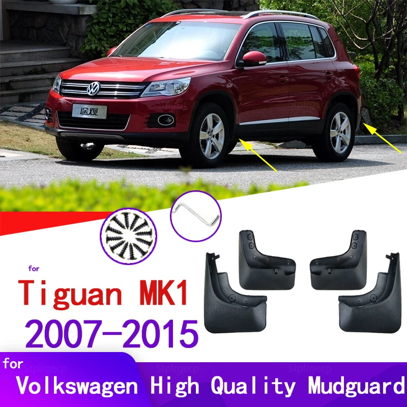 

Брызговики для Volkswagen VW Tiguan MK1 AD1 5N 2007-2015, брызговики, брызговики