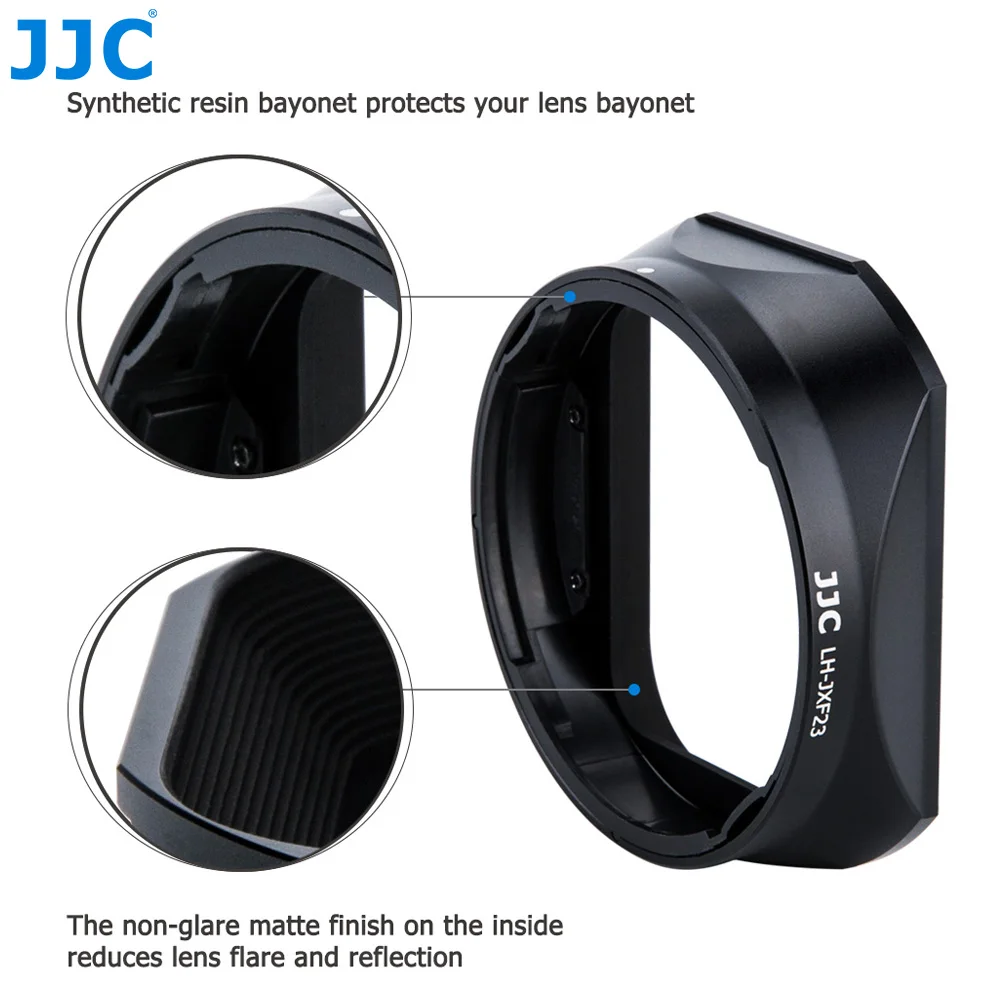 JJC Camera Lens Hood Shade for Fujinon XF 23mm F1.4 & 56mm F1.2 R