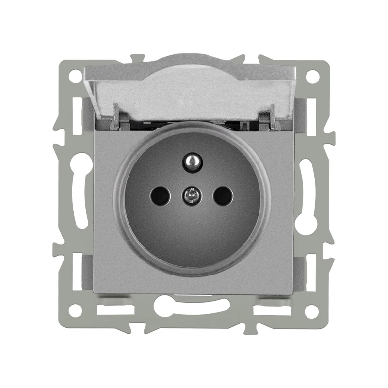 FR socket with cover