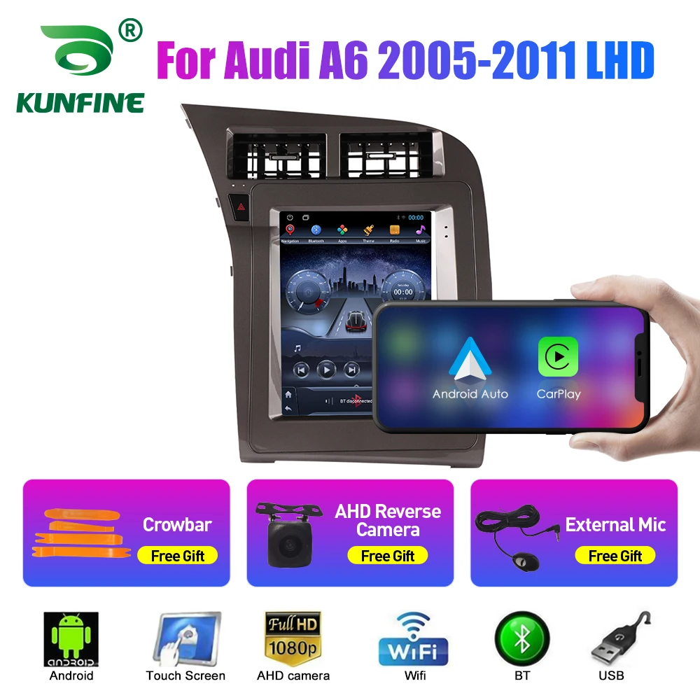 

9.7 Inch Tesla Style 2 Din Android Car Radio For Audi A6 2005-2011 LHD Stereo Car Multimedia Video Player DVD GPS Navigation