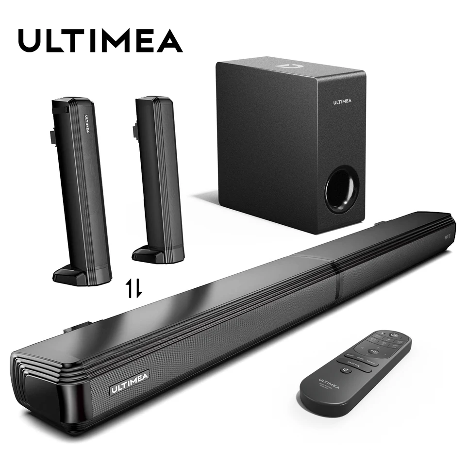 Sound Bar For Tv ULTIMEA Virtual Surround Sound Bar
