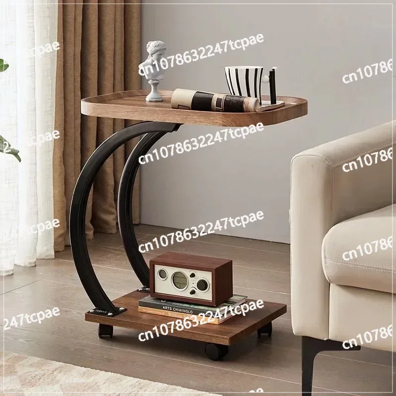 

Compact and Practical C-shaped Side Table for Small Spaces in Home and Office