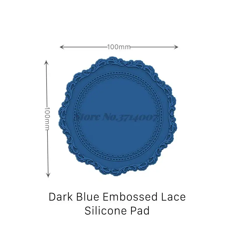 Girl Powder Crystal Sealing Wax Pad Fire Paint Stamping Template Label Making Tool Stone Embossed Pattern Silicone Placemat 