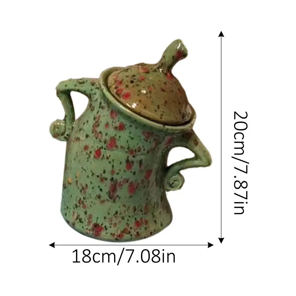 14cm Creative Canister With Attention New Product Attitude Pots Resin  Decorative Cups Tea Pots For Home Decor Ornaments - AliExpress