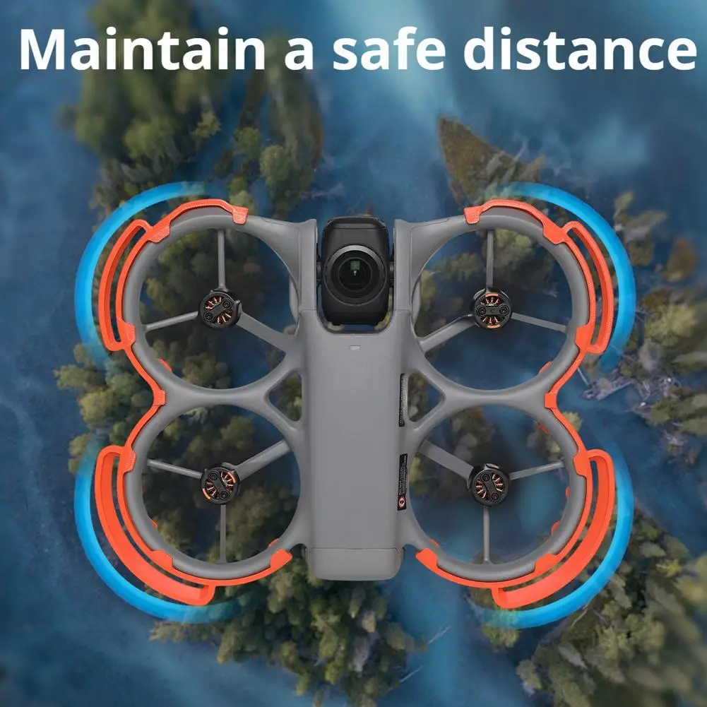 DJI AVATA 360 드론 프로펠러 가드 커버 보호대 범퍼 바 퀵 릴리스 충돌 방지 링