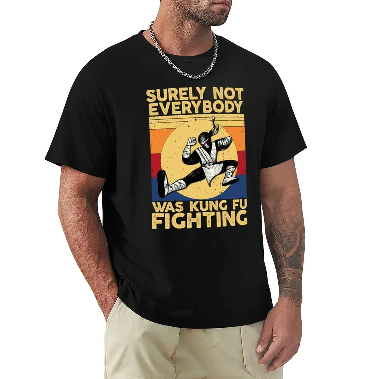 Vintage Di Sicuro Non Tutti Erano Kung-Fu Fighting Funny Karate Fight Kung-Fu Fighter Arts Panda Legend Gifts T-Shirt