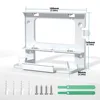 for Starlink Gen 3 Router Mount Router 2 in 1 Power Cable Storage Stand Power Kit Accessories PC Router Storage Bracket White 2