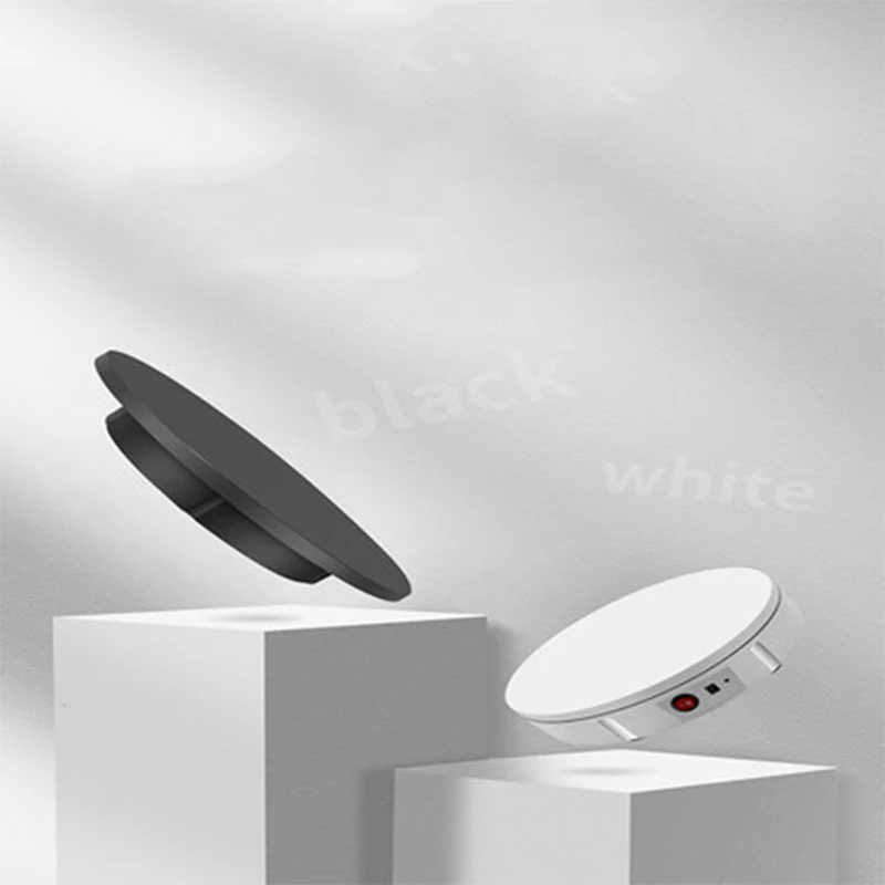 

42CM Electric Turntable Display Stand with Remote Control 360°Rotating Round Display Stand for Studio Shooting Photo Base Stand