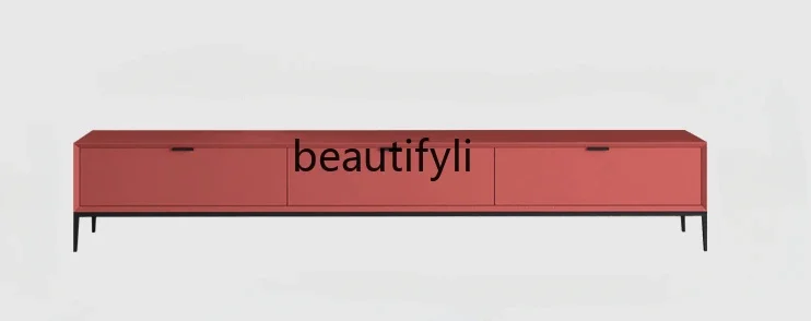 

Итальянская Минималистичная отделка для выпечки, чайный столик, тумба для телевизора, нордический современный минималистичный шкаф для гостиной из твердой древесины, роскошный шкаф