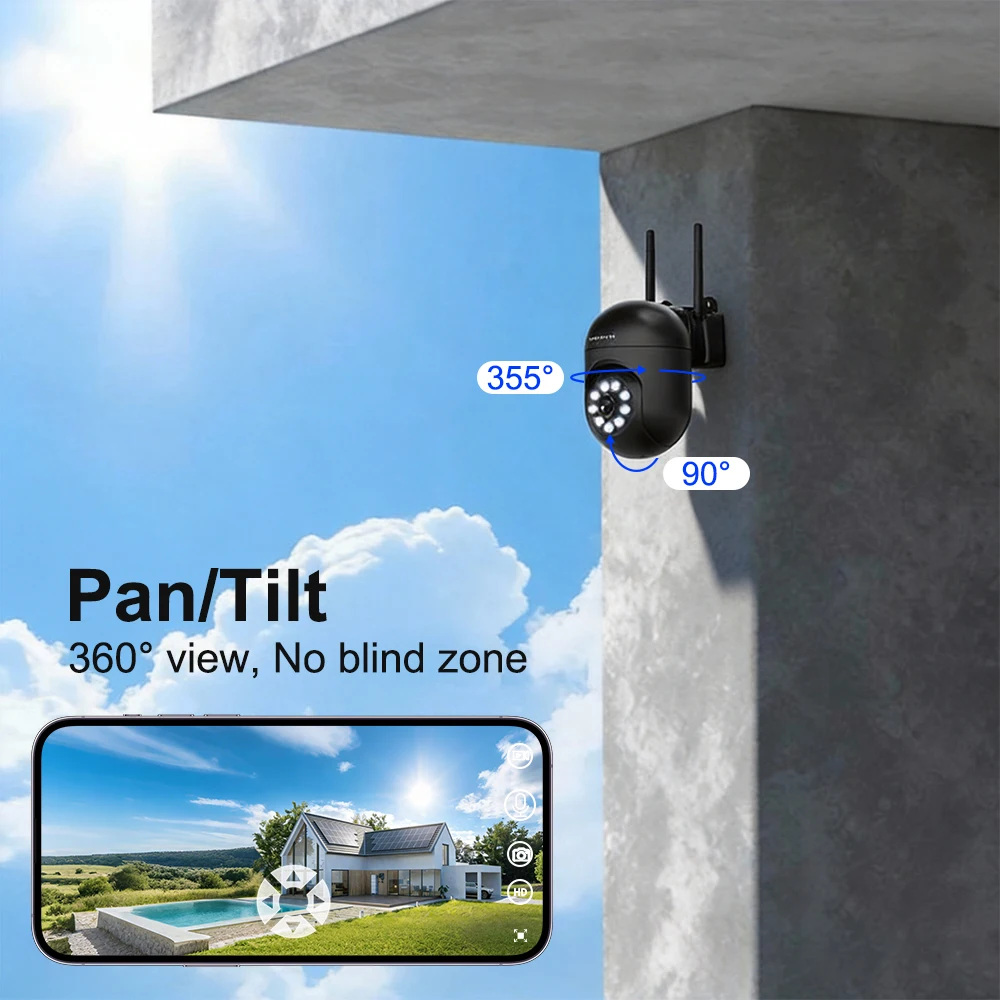 SZSINOCAM WIFI Camera Auto Tracking Two Way Audio PTZ Outdoor Wifi Surveillance Camera Security Protection Cameras Smart Home 6