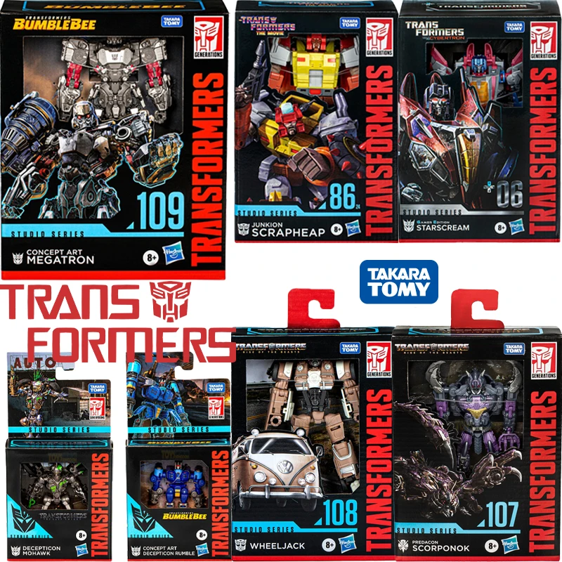 

[Pre-Sale]Takara Tomy Transformers Studio Ss109 Megatron Action Figure Free Shipping Model Toy Anime Collecting