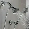 3 Way Switch Faucet G1/2inch Valve Adapter Shower Diverter Valve Faucet Shower Tap Connector Splitter Bathroom Accessories 3