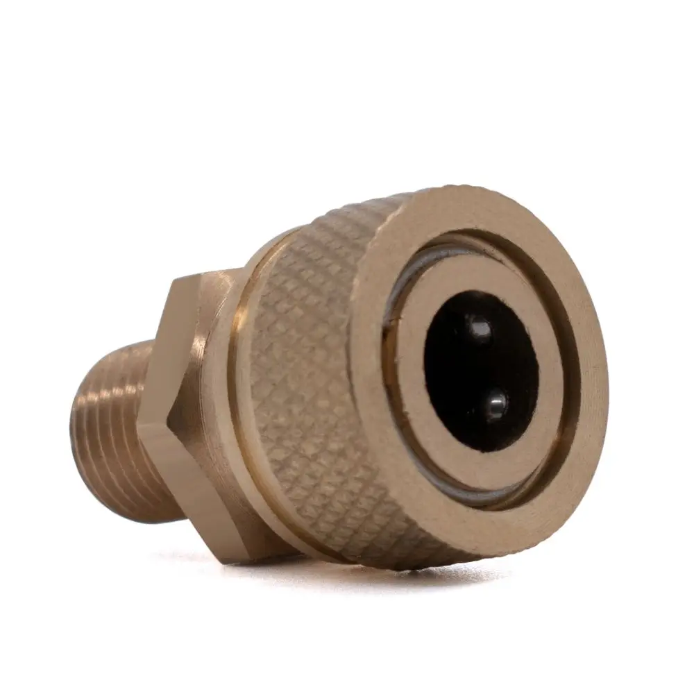 TUXING Quick Connector Copper Connector M10*1 Female Adaptors Filling Probes for