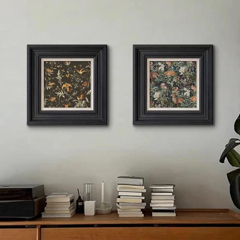 

Medieval style Eden retro decorative painting, living room hanging bedroom, bedside entrance, hallway