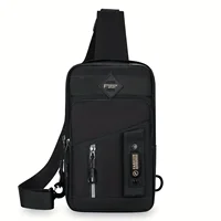 Nouveaux hommes sacs à bandoulière sac de poitrine sacs à bandoulière multifonctionnels sac à bandoulière de voyage 4