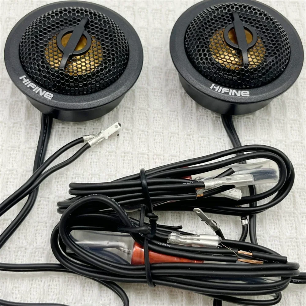 Dome Tweeter Speakers 1.5-inch Lossless Refitted Speaker with Capacitor High-intensity Magnet for Vehicle-mounted Pure Tweeter