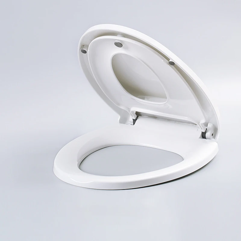 Double Layer Toilet Seat with Built in Potty Training Seat Cover Slow Close Fits Both Adult And Child 변기뚜껑