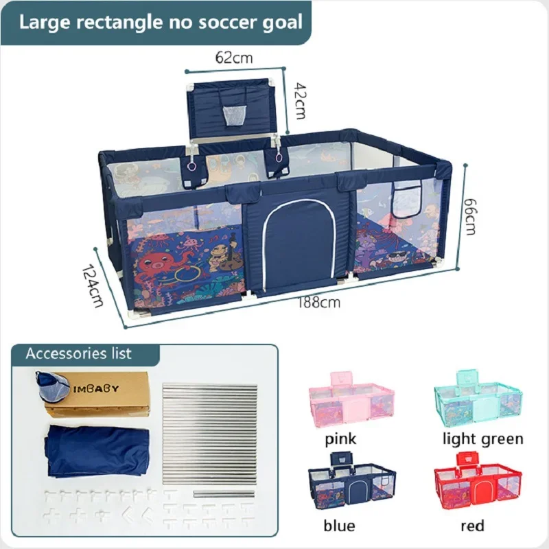 Playpen for Children Dry Pool Baby Safety Barrier Anti-Collision Playground Indoor Baby Safety Fence Toddler Guardrail Furniture