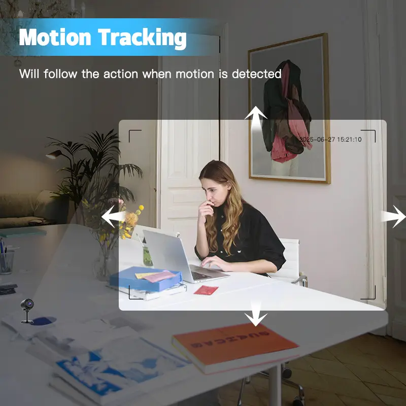 SZSINOCAM 3MP Mini Camera WiFi Wireless Monitoring Security Protection Remote Monitor Camcorders Video Surveillance Smart Home - Image 4